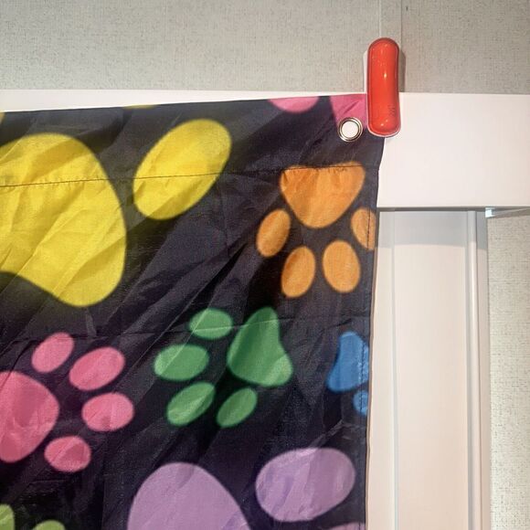 Kids/Girls Hanging Banner. Puppy Paw Print. 34”x60” O - Picture 3 of 4